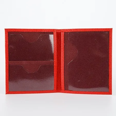 Poshete Обложка для автодокументов (красный)