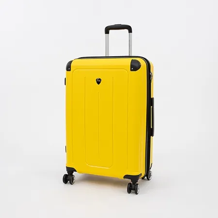 Francesco Molinary Чемодан на 4-х колесах (желтый)