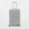 Francesco Molinary Чемодан на 4-х колесах (светло-серый)