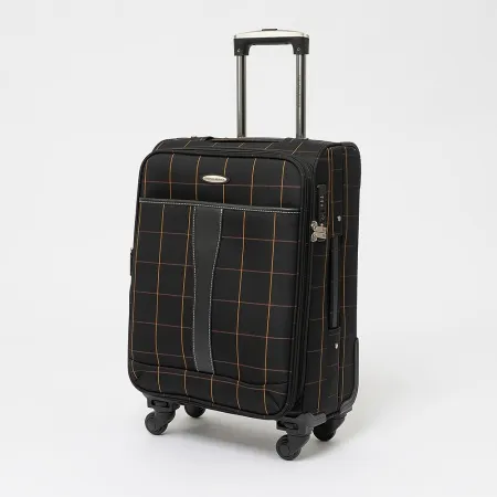 Francesco Molinary Чемодан на 4-х колесах (черный)