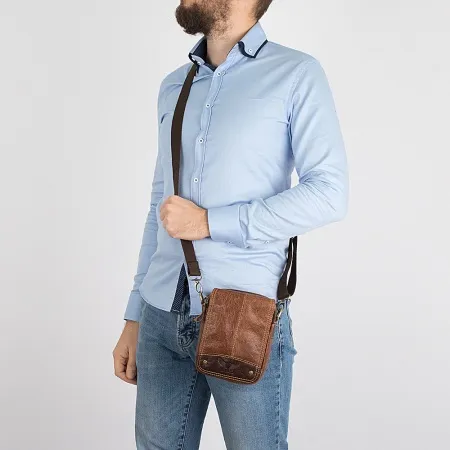 Poshete Сумка-планшет (коричневый)