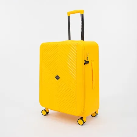 Francesco Molinary Чемодан на 4-х колесах (желтый)