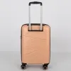 Francesco Molinary Чемодан на 4-х колесах (персиковый)