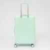 Francesco Molinary Чемодан на 4-х колесах (светло-зеленый)