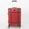 Francesco Molinary Чемодан на 4-х колесах (бордовый)