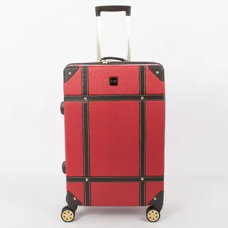 Francesco Molinary Чемодан на 4-х колесах (бордовый)