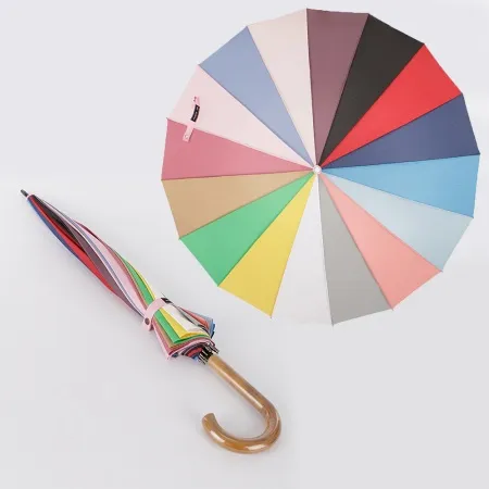 Tri Slona Зонт-трость (светлый)