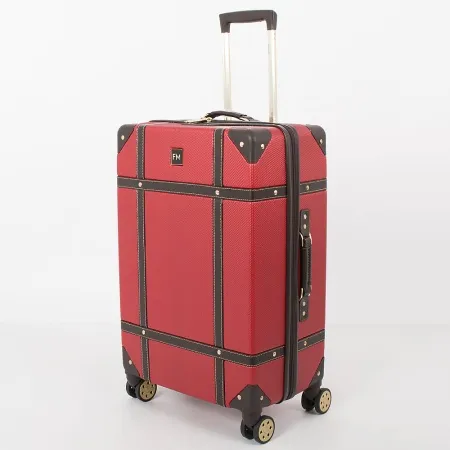 Francesco Molinary Чемодан на 4-х колесах (бордовый)