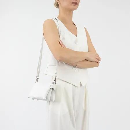 Passo Avanti Клатч (белый)