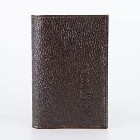 Poshete Обложка на паспорт (коричневый)