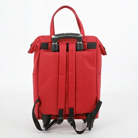 Xinshengda Сумка на колесах (бордовый)