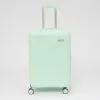 Francesco Molinary Чемодан на 4-х колесах (светло-зеленый)