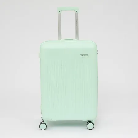 Francesco Molinary Чемодан на 4-х колесах (светло-зеленый)