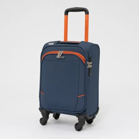 Francesco Molinary Чемодан на 4-х колесах (синий)