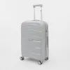 Francesco Molinary Чемодан на 4-х колесах (светло-серый)