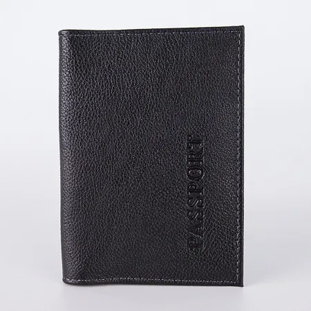 Poshete Обложка на паспорт (черный)