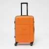 Francesco Molinary Чемодан на 4-х колесах (оранжевый)