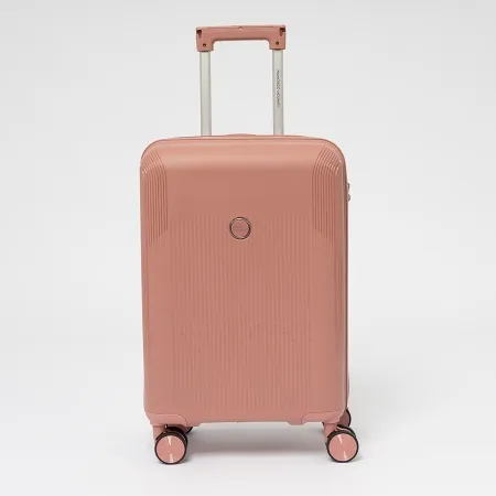 Francesco Molinary Чемодан на 4-х колесах (розовый)