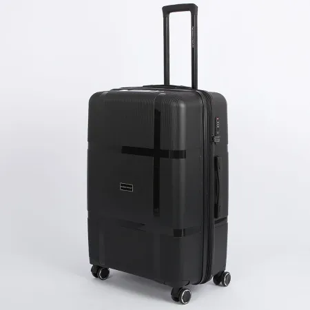 Francesco Molinary Чемодан на 4-х колесах (черный)