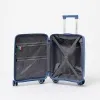 Francesco Molinary Чемодан на 4-х колесах (синий)