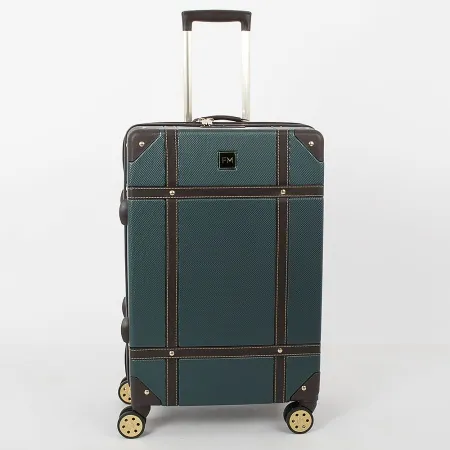 Francesco Molinary Чемодан на 4-х колесах (зеленый)