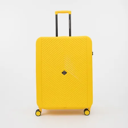 Francesco Molinary Чемодан на 4-х колесах (желтый)