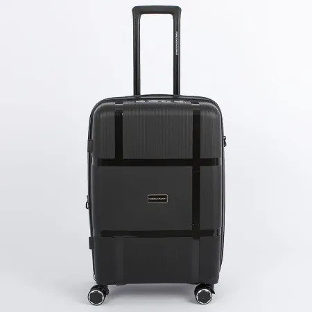 Francesco Molinary Чемодан на 4-х колесах (черный)