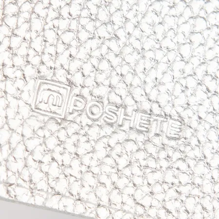 Poshete Чехол для пропуска (серебряный)