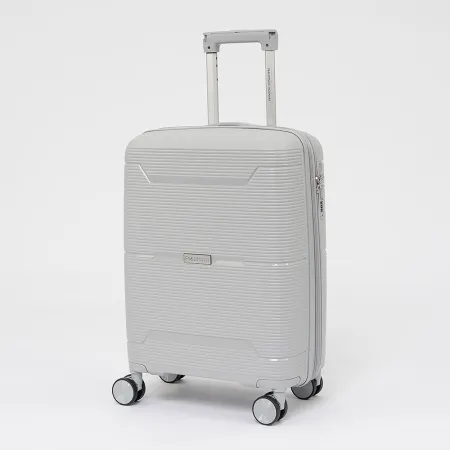 Francesco Molinary Чемодан на 4-х колесах (серебряный)