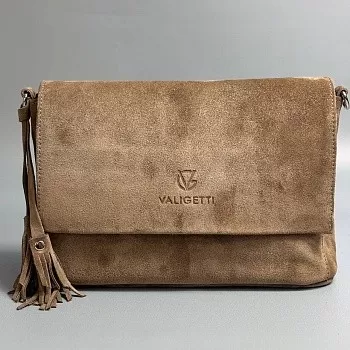 Сумка женская натуральная замша Valigetti арт. 8111077.2