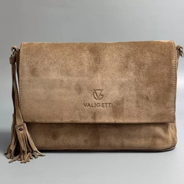 Сумка женская натуральная замша Valigetti арт. 8111077.2