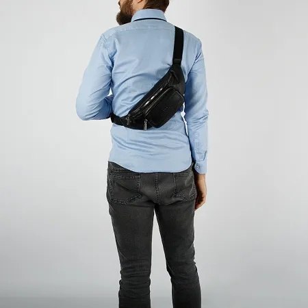 Francesco Molinary Сумка на пояс (черный)