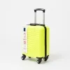 - Чемодан на 4-х колесах (желтый)