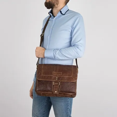 Poshete Сумка-планшет (коричневый)