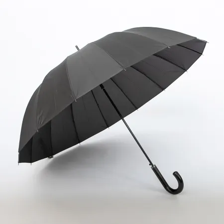 Tri Slona Зонт-трость (черный)