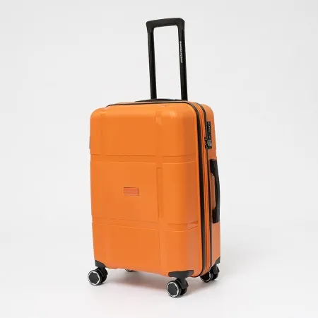 Francesco Molinary Чемодан на 4-х колесах (оранжевый)