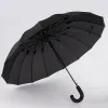 Tri Slona Зонт-трость (черный)