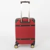 Francesco Molinary Чемодан на 4-х колесах (бордовый)
