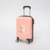 Grott Чемодан на 4-х колесах (розовый)