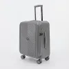 Francesco Molinary Чемодан на 4-х колесах (серый)