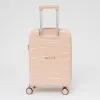 Francesco Molinary Чемодан на 4-х колесах (розовый)
