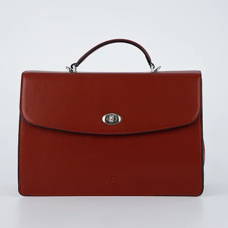 Francesco Molinary Портфель (бордовый)