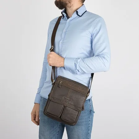 Poshete Сумка-планшет (коричневый)