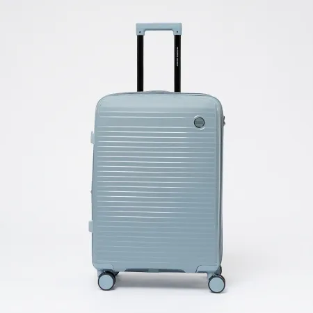 Francesco Molinary Чемодан на 4-х колесах (голубой)