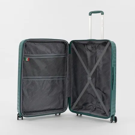 Francesco Molinary Чемодан на 4-х колесах (зеленый)