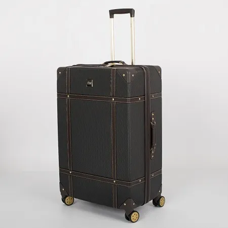 Francesco Molinary Чемодан на 4-х колесах (черный)