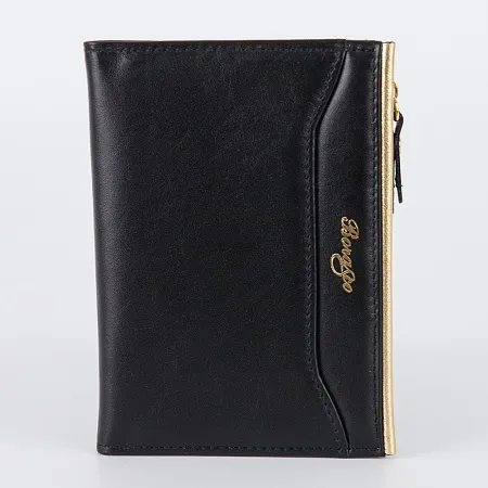 Borasco Обложка для паспорта и автодок (черный)