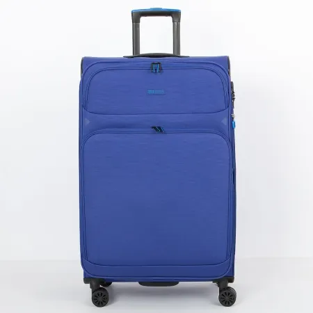 Francesco Molinary Чемодан на 4-х колесах (синий)