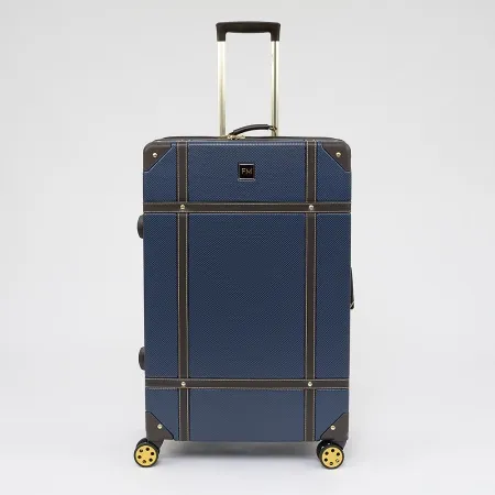 Francesco Molinary Чемодан на 4-х колесах (синий)