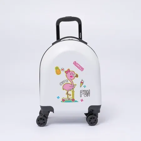 Ecotope Чемодан на 4-х колесах (белый)